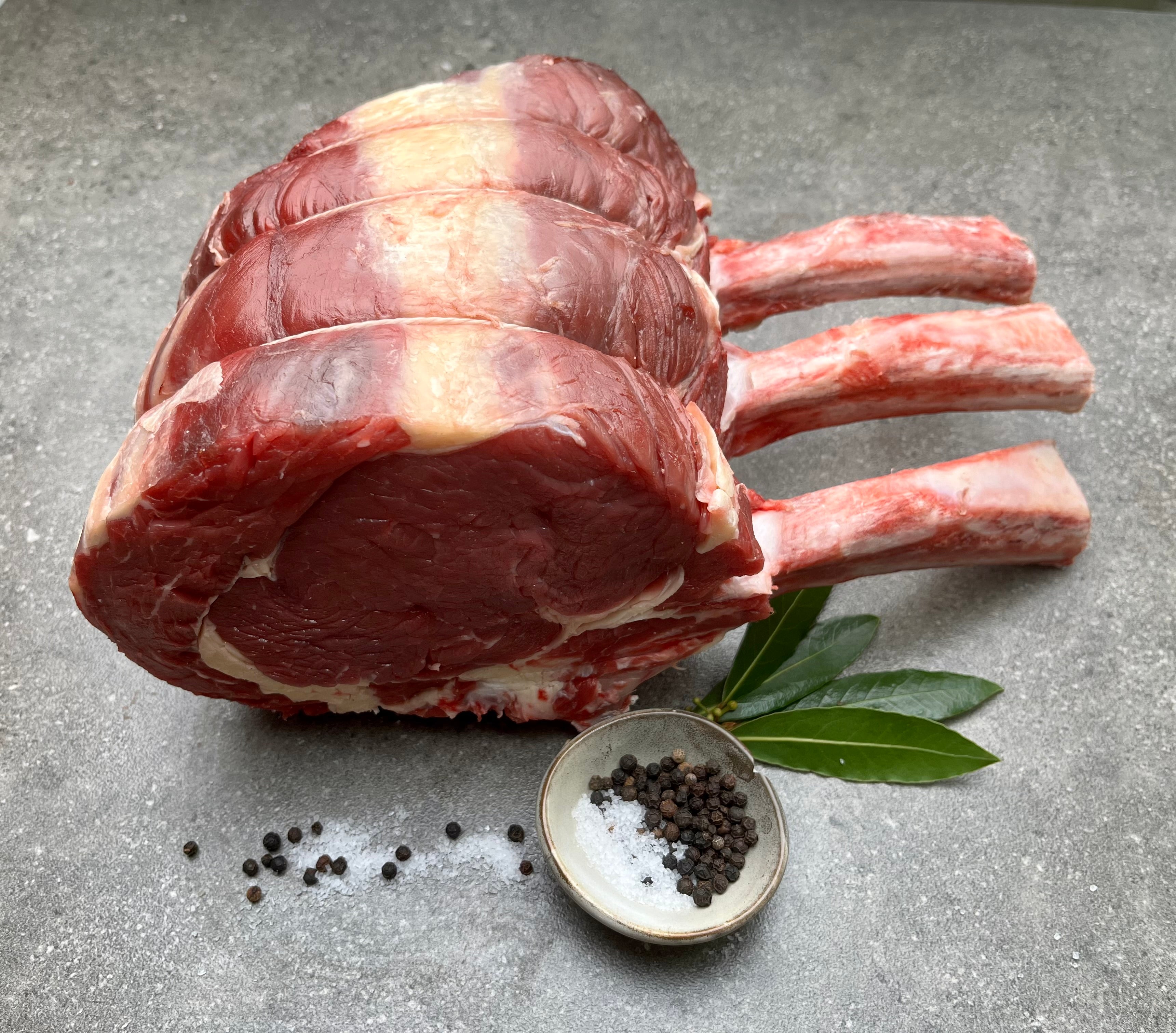 Grass Fed Beef Rib Eye Roast