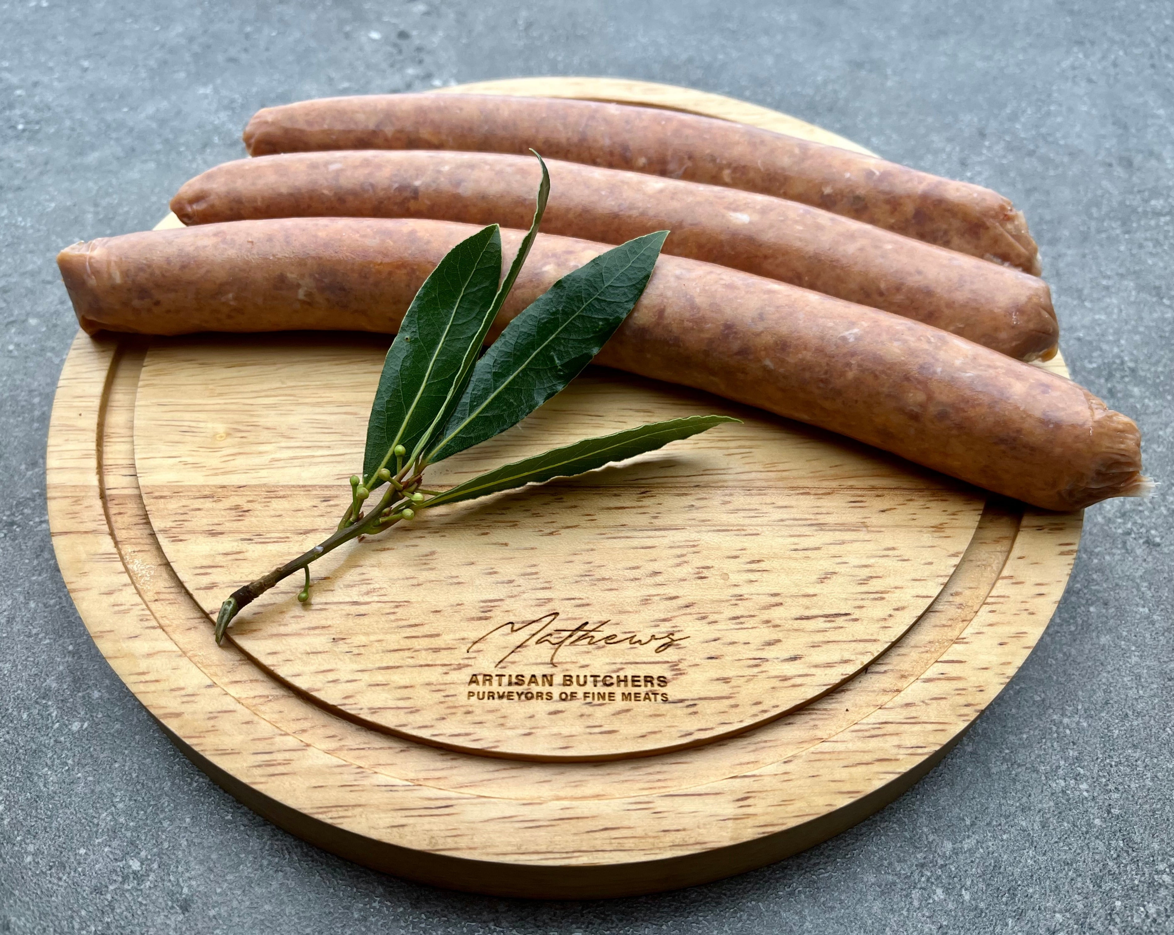 Free Range Beef & Lamb Thin Sausages