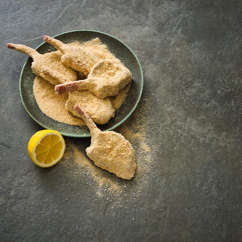 Lamb Cutlets Crumbed