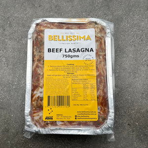 Bellissima Beef Lasagna