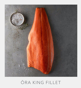 Fresh New Zealand. ORA KING Salmon